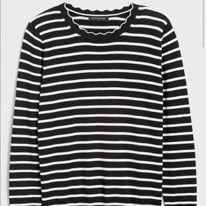 Banana Republic Scalloped Sweater